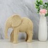 Goodsright Decor Classic durable type woolen resin elephant statue for home decoration ornaments, elephant sculptures home decor??Decoration Ornaments for Living Room,Table Centerpiece, Shelf, Office Decor