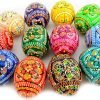 91Kh3MfSr1L._AC_SL1500 Goodsright Decor Easter Painted Eggs Wooden Ukrainian Pysanky Pysanka. Polish Pisanki. Czech Kraslice. Set of 12