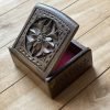 Goodsright Decor Handmade Armenian Jewelry Box made of Walnut wood (Hardwood) with Beautiful Ornaments, Gift, Souvenir, Carved Wooden Box