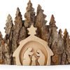 Goodsright Decor Wooden Nativity Set - Decorative Religious Figurines - Christmas Table Decorations - Handmade Rustic Christian Decor - Premium Wood Nativity Scene Ornament for Home or Living Room