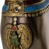 Goodsright Decor Top Collection Goddess Bastet Statue - Ancient Egyptian Goddess of Protection Sculpture in Premium Cold Cast Bronze - 8-Inch Collectible Fertility Cat Figurine