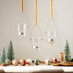 91fxIyEMmkL._AC_SL1500 Goodsright Decor Hanging Votive Holders, Clear, Set of 24