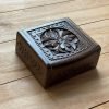 Goodsright Decor Handmade Armenian Jewelry Box made of Walnut wood (Hardwood) with Beautiful Ornaments, Gift, Souvenir, Carved Wooden Box