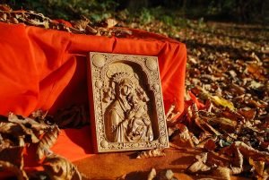 Goodsright Decor Blessed Our Lady of Perpetual Help Wood Carved Religious Virgin Mary Icon Christian Gifts Wedding Anniversary gifts housewarming gifts Wall Hanging Art Work