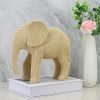 Goodsright Decor Classic durable type woolen resin elephant statue for home decoration ornaments, elephant sculptures home decor??Decoration Ornaments for Living Room,Table Centerpiece, Shelf, Office Decor
