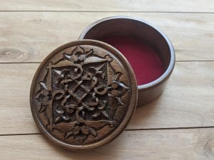 Goodsright Decor Handmade Armenian Jewelry Box made of Walnut wood (Hardwood) with Beautiful Ornaments, Gift, Souvenir, Carved Wooden Box