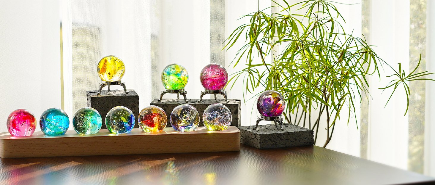 Natural Gemstone and Crystals Sphere